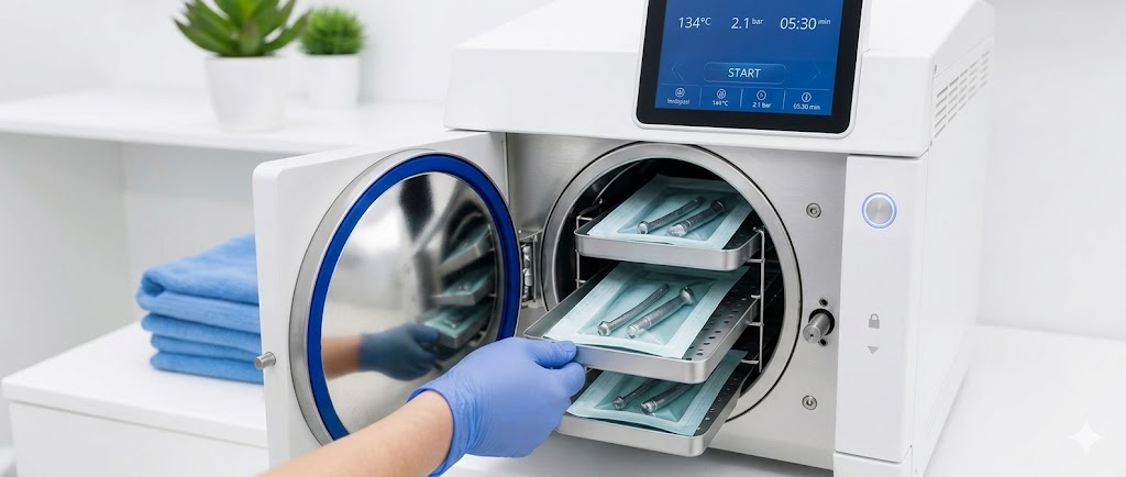 Sterilisation and infection control at Healthy Smiles dental clinic Kathmandu